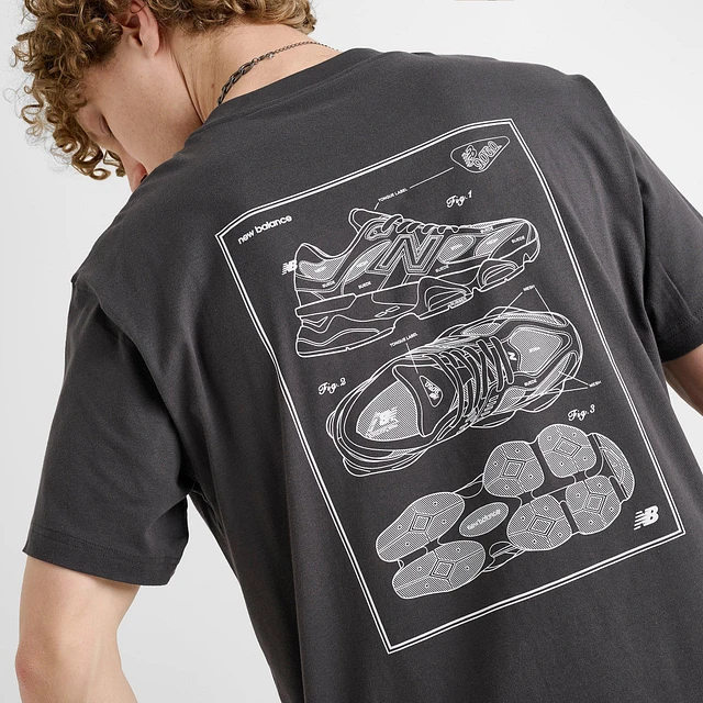 NEW BALANCE Men's New Balance 9060 Sketch Graphic T-Shirt