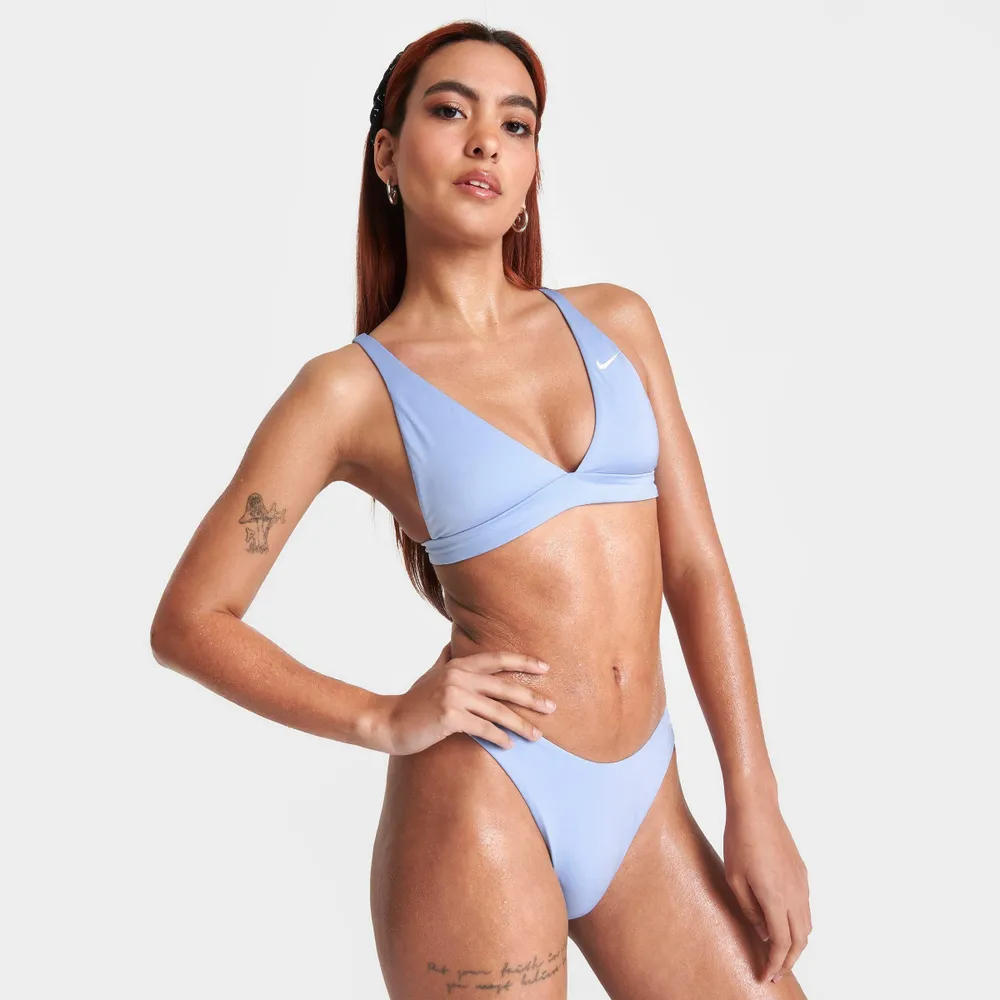 NIKE Women s Nike Swim Essential Strappy Bikini Bra Top