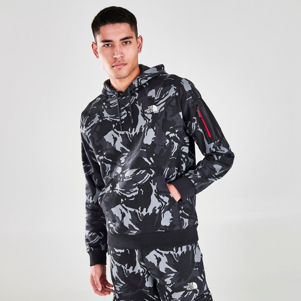 North face camo sweatshirt hot sale