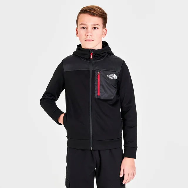 The north face woven panel mittelegi full zip 2024 hoodie