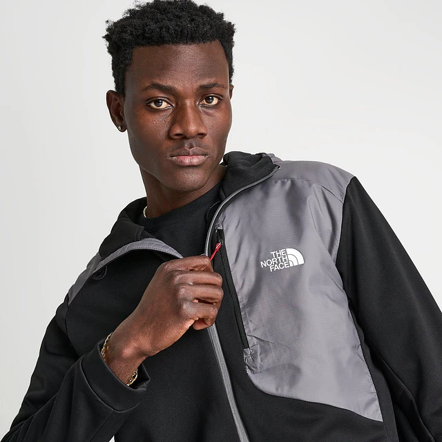 The north face full zip woven mittelegi hoodie sale