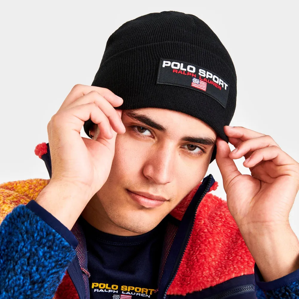 Black polo 2024 winter hat