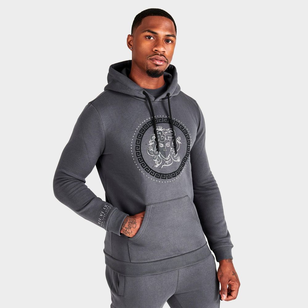 Graphic best sale pullover hoodie