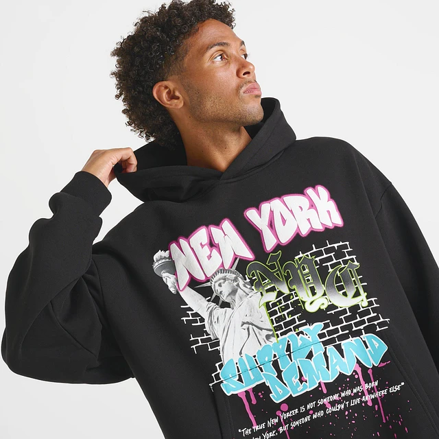 パーカー・フーディ [Supply & Demand] NYC Graphic Pullover Hoodie Supply and Demand Men's Supply & Demand NYC Graphic Pullover