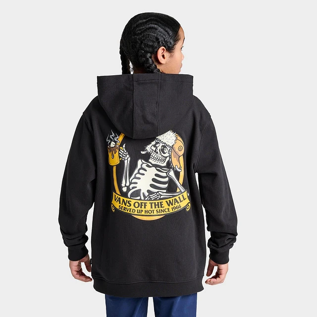 VANS Kids' Vans Skeleton Hot Cocoa Pullover Hoodie