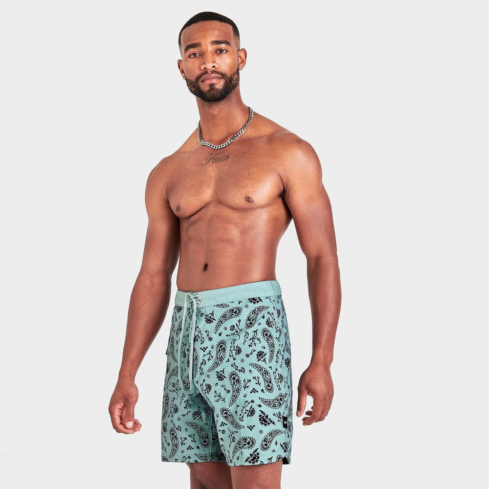 Mens vans swim sales shorts