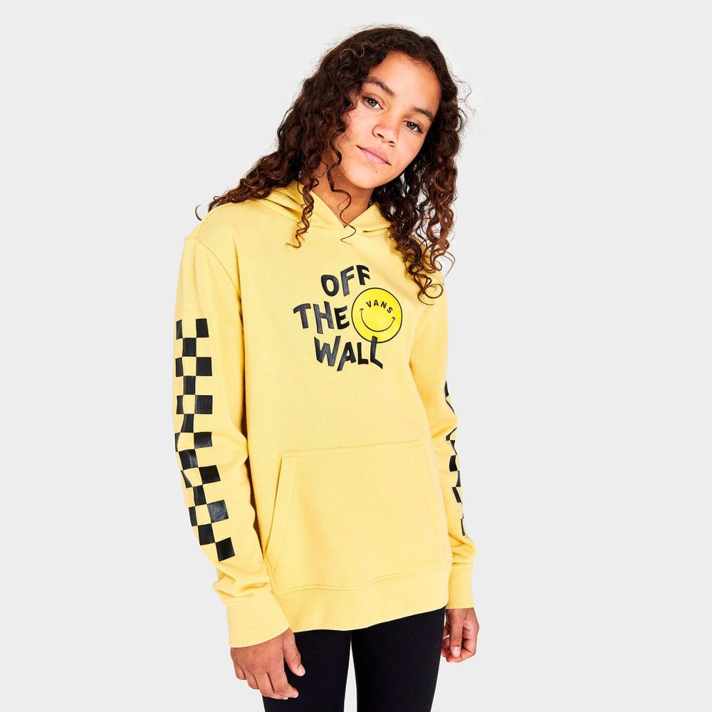 Yellow discount vans sweatshirt