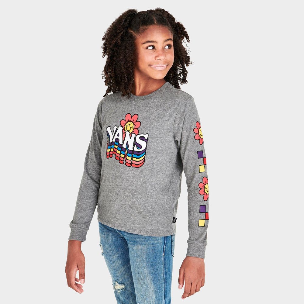 Vans long cheap sleeve girls