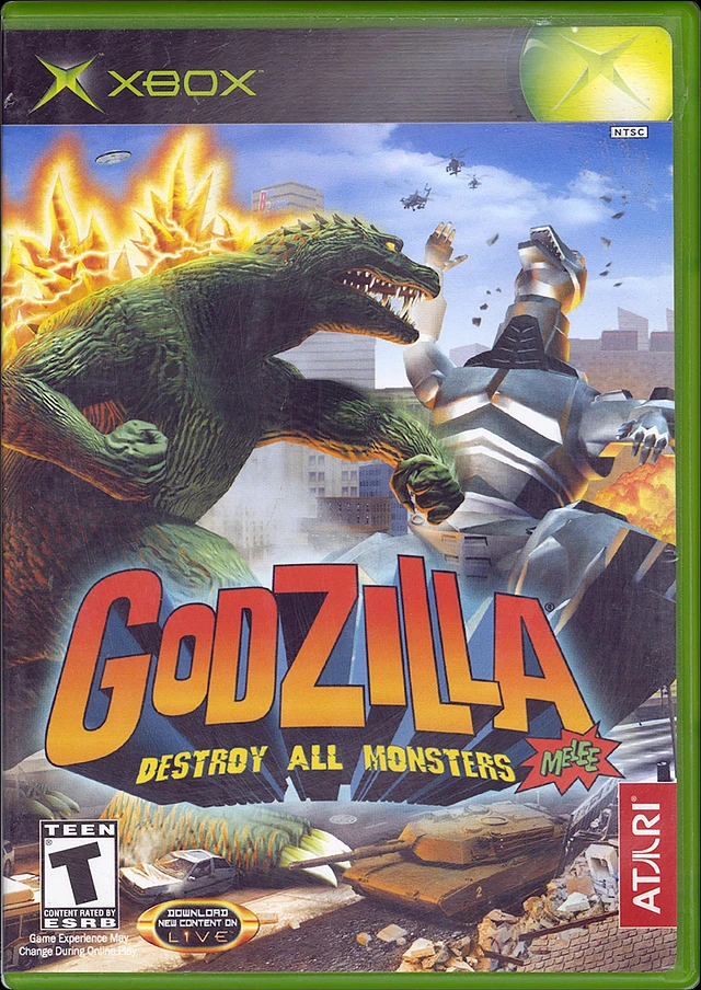 Atari Godzilla: Destroy All Monsters - Melee | CoolSprings