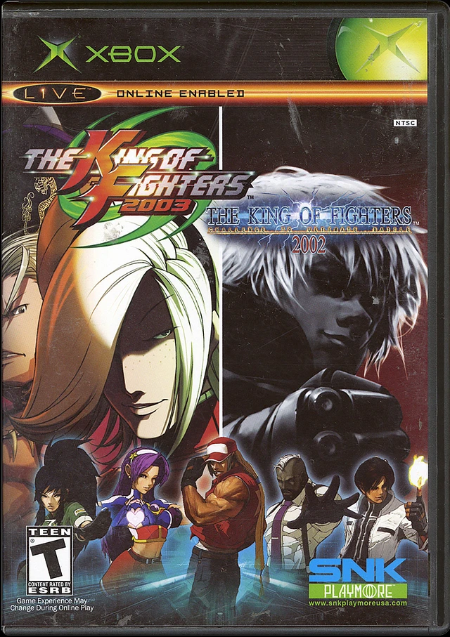 SNK The King of Fighters 2002 and The King of Fighters 2003 - Xbox 