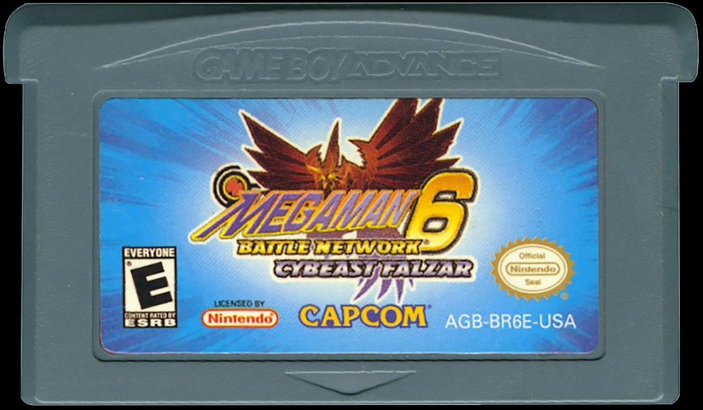 High quality Mega Man Battle Network 6 Cybeast Gregar and Falzar Nintendo Gameboy advance