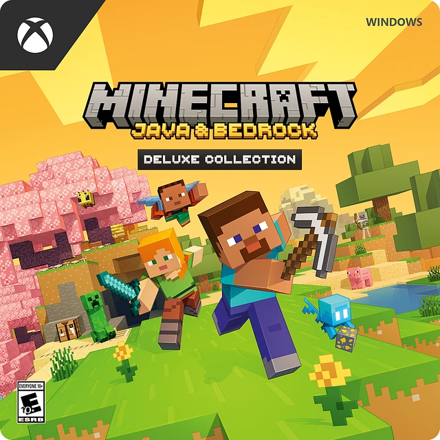Xbox Game Studios Minecraft: Java and Bedrock Deluxe Collection - PC ...