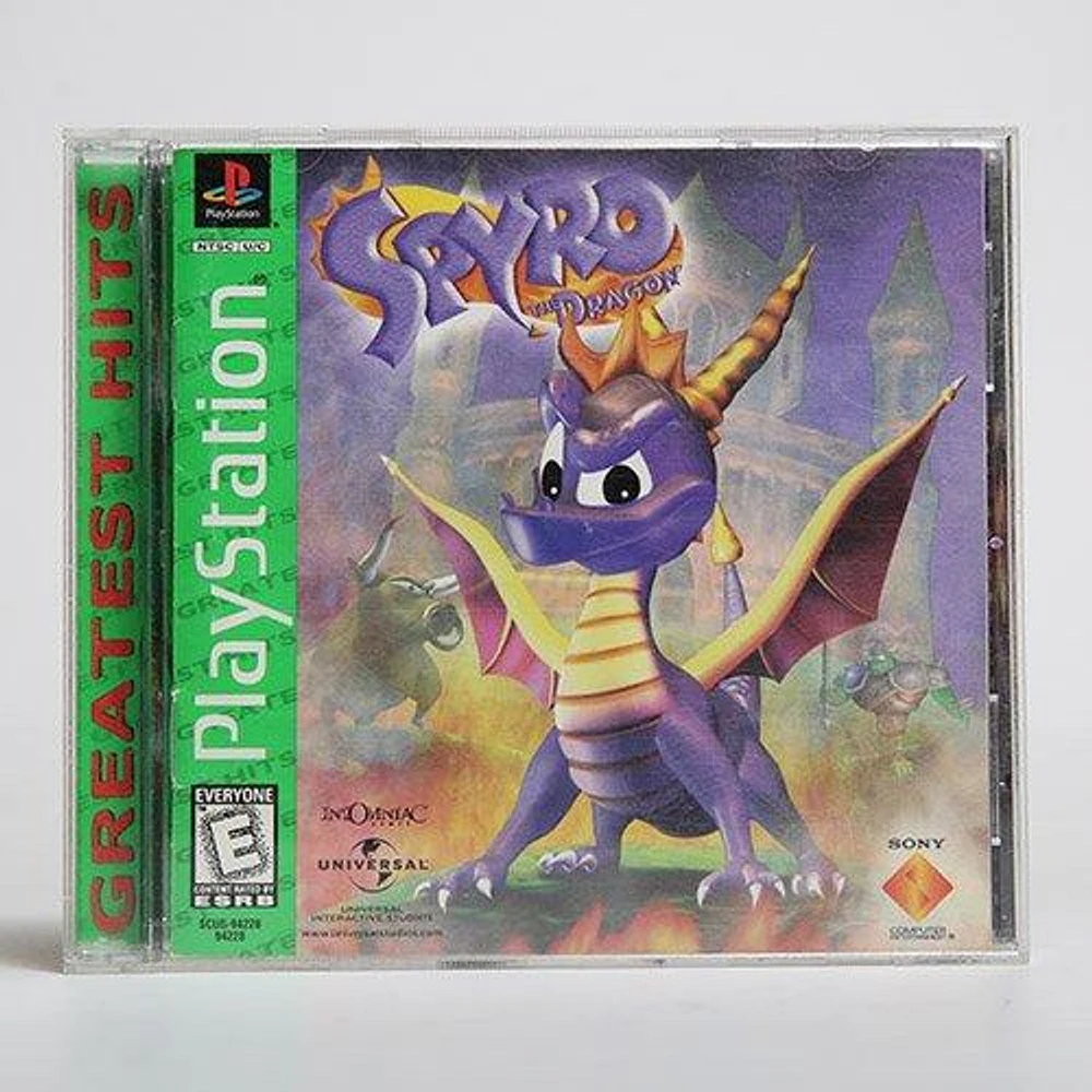 Insomniac Games Spyro the Dragon PlayStation Hamilton Place