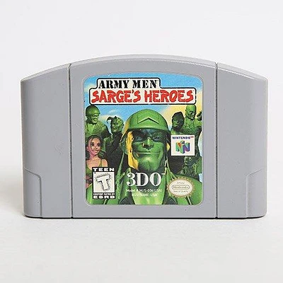 Jeu Army Men Sarge’s Heroes - Version Dreamcast, Très Bon état, Complet