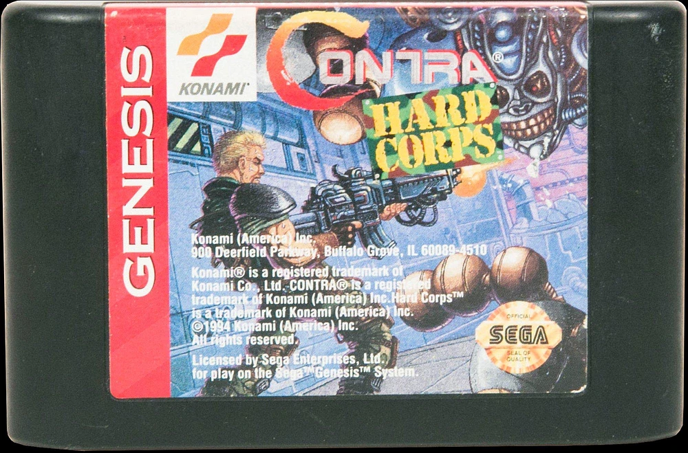 Konami Contra: Hard Corps - Sega Genesis | Hamilton Place