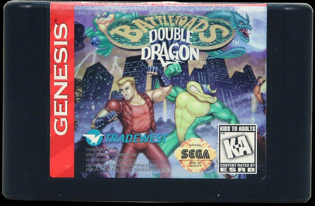 Battletoads / Double Dragon - (SG) SEGA Genesis [Pre-Owned