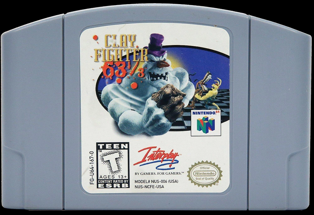 Interplay ClayFighter 63 1/3 - Nintendo 64 | The Market Place
