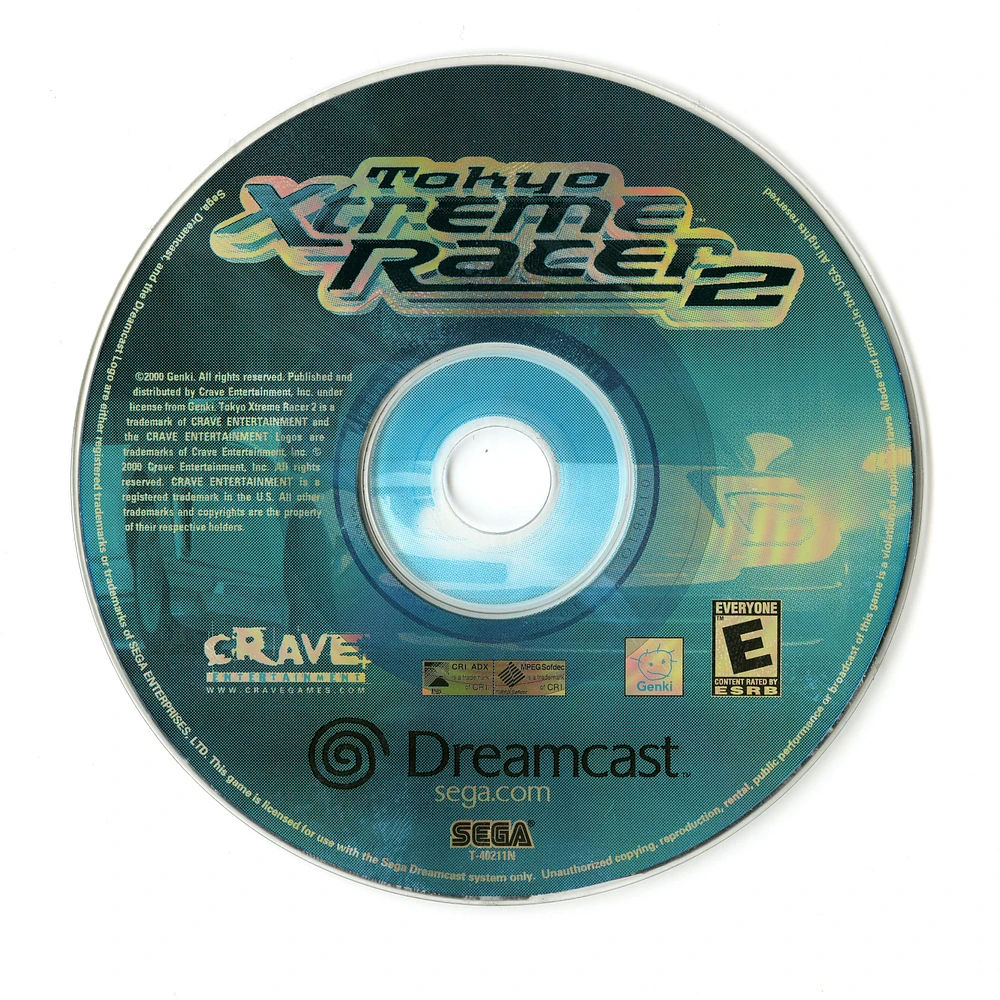 Crave Entertainment Tokyo Xtreme Racer 2 - Sega Dreamcast | The 