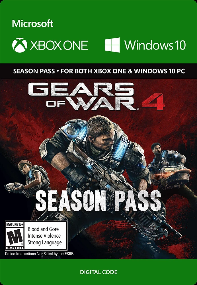 Microsoft Gears of War 4 Season Pass Hamilton Place