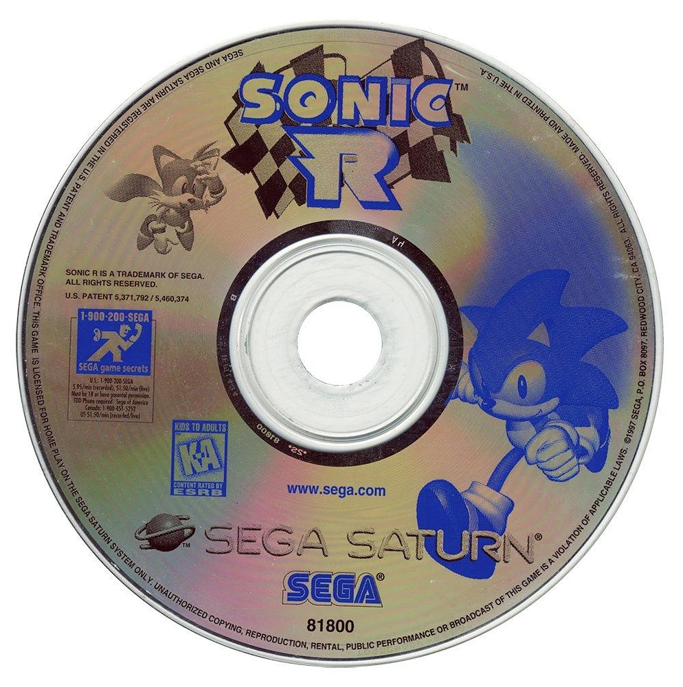 SEGA Sonic R - Sega Saturn | Hamilton Place