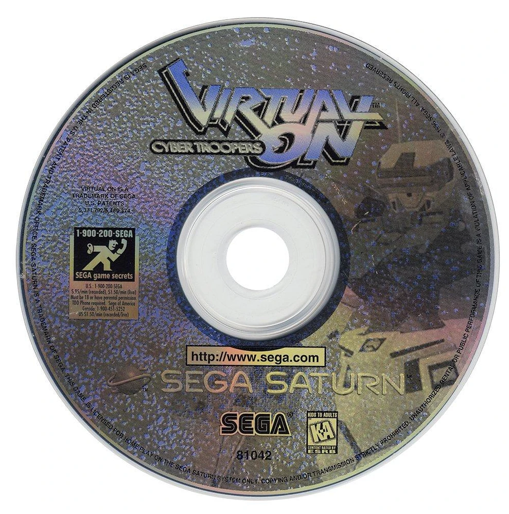 SEGA Virtual-On: Cyber Troopers - Sega Saturn | Hamilton Place