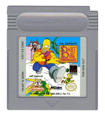 Acclaim Entertainment The Simpsons: Bart and the Beanstalk Acclaim Entertainment The Simpsons: Bart and the Beanstalk