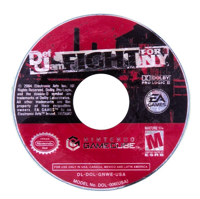 *TESTED, WORKING* EA Games Def Jam Fight for NY New York Xbox Original DISC ONLY hotsell