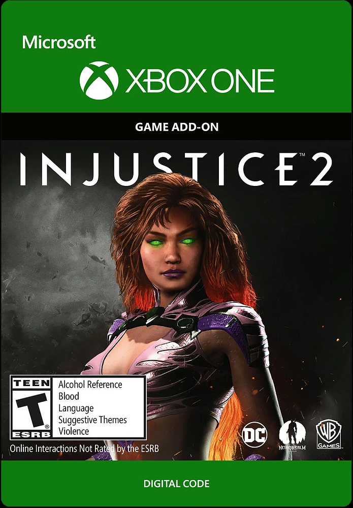 Warner Bros. Games Injustice 2: Starfire Character DLC - Xbox One ...