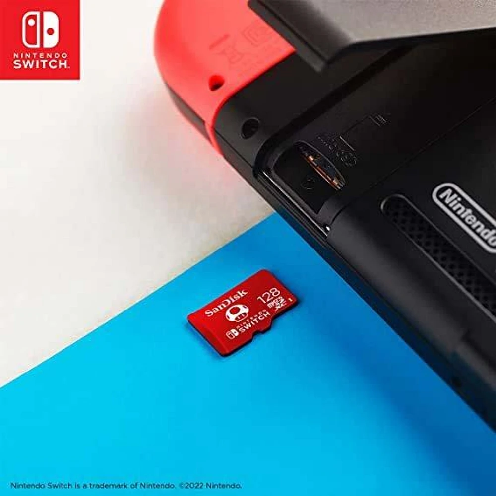SanDisk Nintendo Switch MicroSDXC Card 128GB | The Market Place
