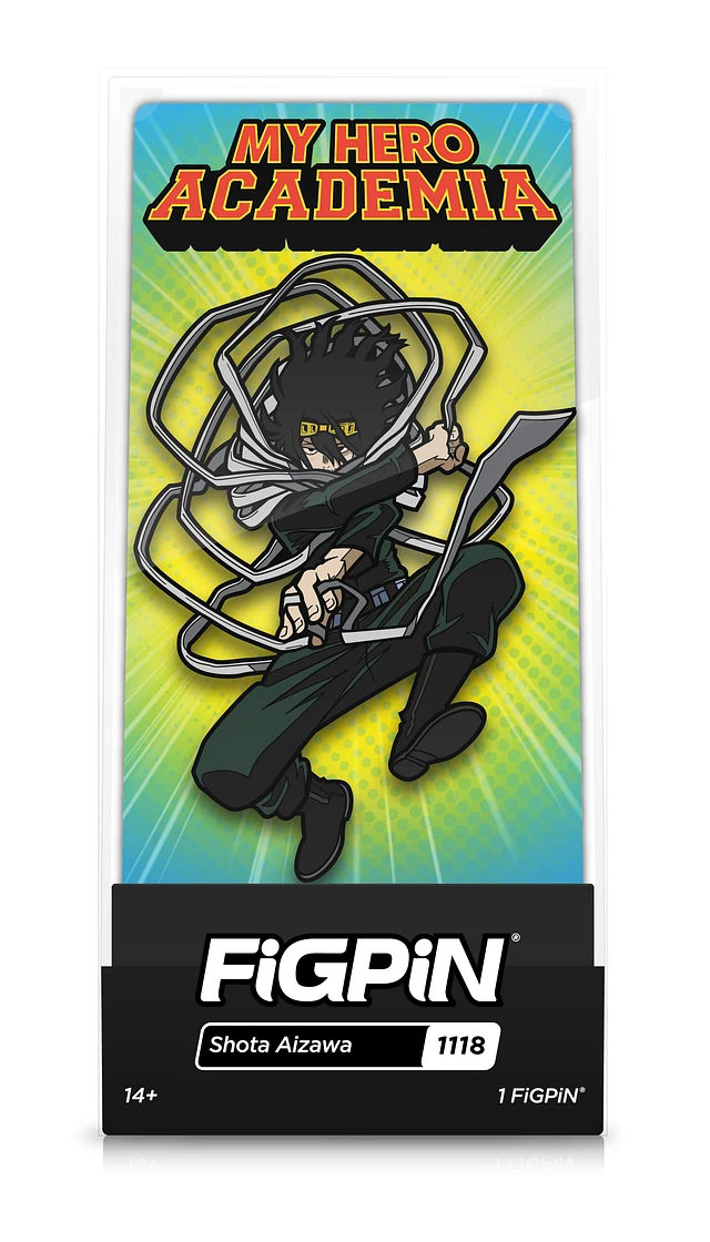 FiGPiN high quality Shota Aizawa 165 Dabi 241 My Hero Academia pin