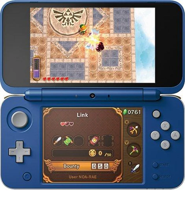 ニンテンドー2DS - new Nintendo 2DS HYLIAN SHIELD EDITION Nintendo New Nintendo 2DS XL Handheld Console Hylian Shield
