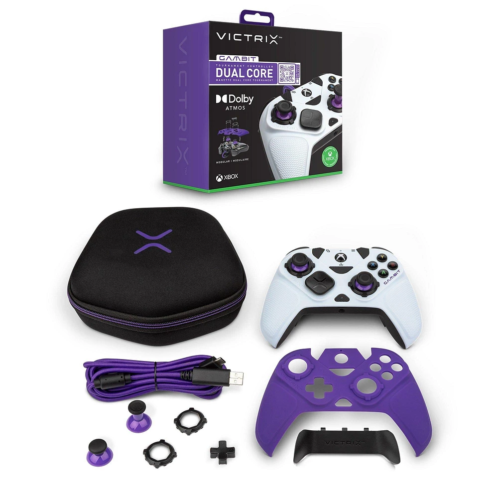 Victrix Gambit Dual Core Tournament Wired Controller for Xbox 