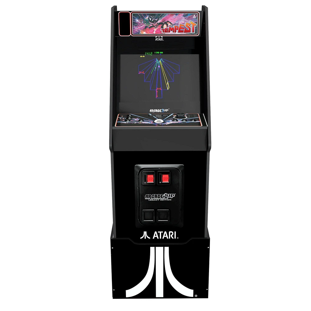 Arcade1Up Atari Game Cabinet with Riser Legacy Edition | The 