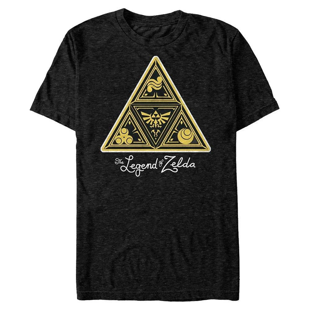 Fifth Sun The Legend of Zelda Triforce Symbols T-Shirt | CoolSprings ...