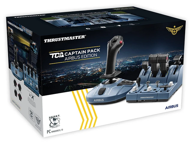 Thrustmaster TCA Captain Pack Airbus Edition Flight Controller for 