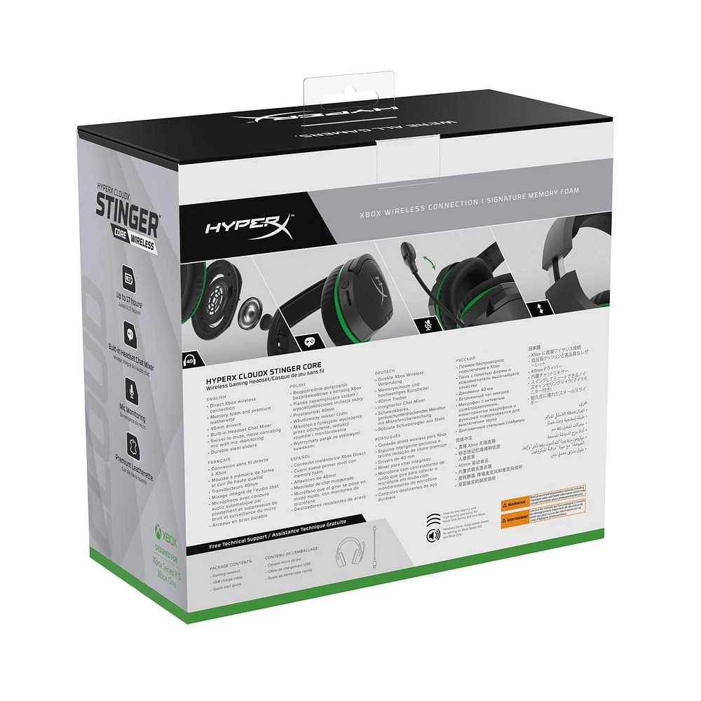Xbox one hyperx cloudx stinger core wired gaming headset new arrivals