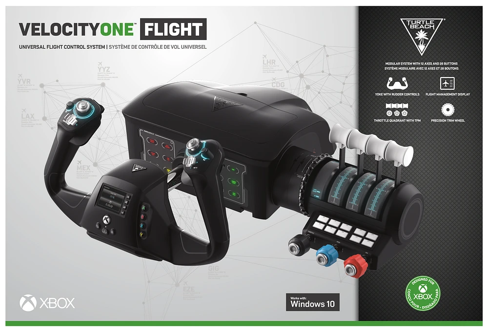 Turtle Beach VelocityOne Flight Universal Control System for Xbox Series X,  Xbox Series S, Xbox One and Windows 10 PC