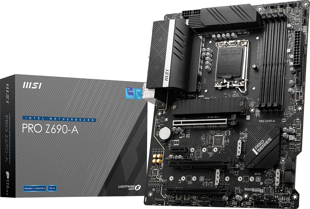 MSI PRO Z690-A DDR5　I9-12900KF　セット MSI PRO Z690-A DDR5 LGA 1700 ATX Intel Motherboard at Hamilton