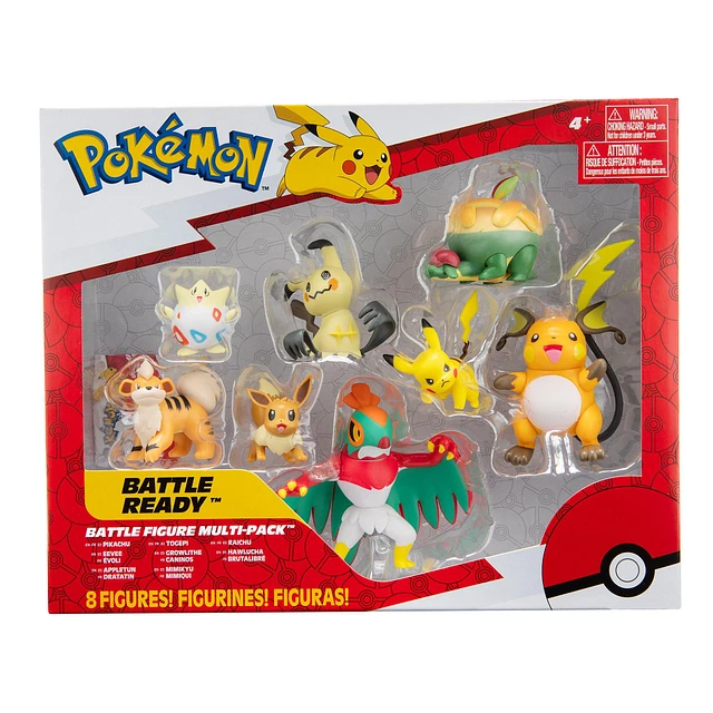 Jazwares Pokemon 2-in Battle Figure Set 8-Pack at CoolSprings