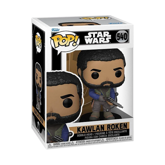 Funko POP! Star Wars: Obi-Wan Kenobi Kawlan Roken 4.75-in 