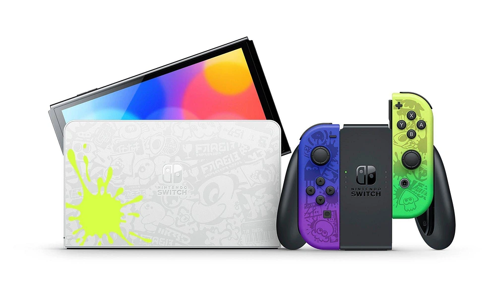 Nintendo Switch OLED Console Splatoon 3 Special Edition | The 