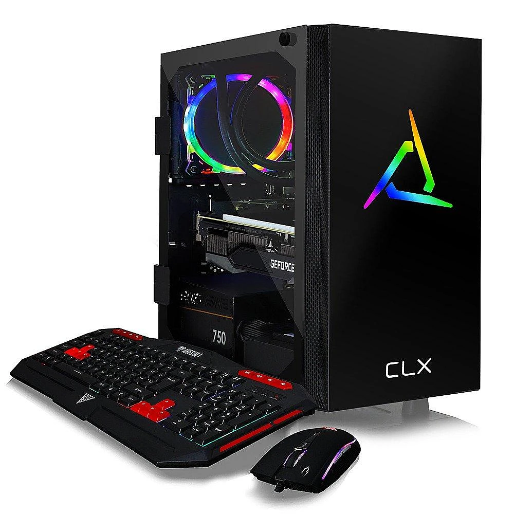 CLX AMD Ryzen 9 5900X Gaming Desktop PC 16GB DDR4 3200MHz 3060 Ti 