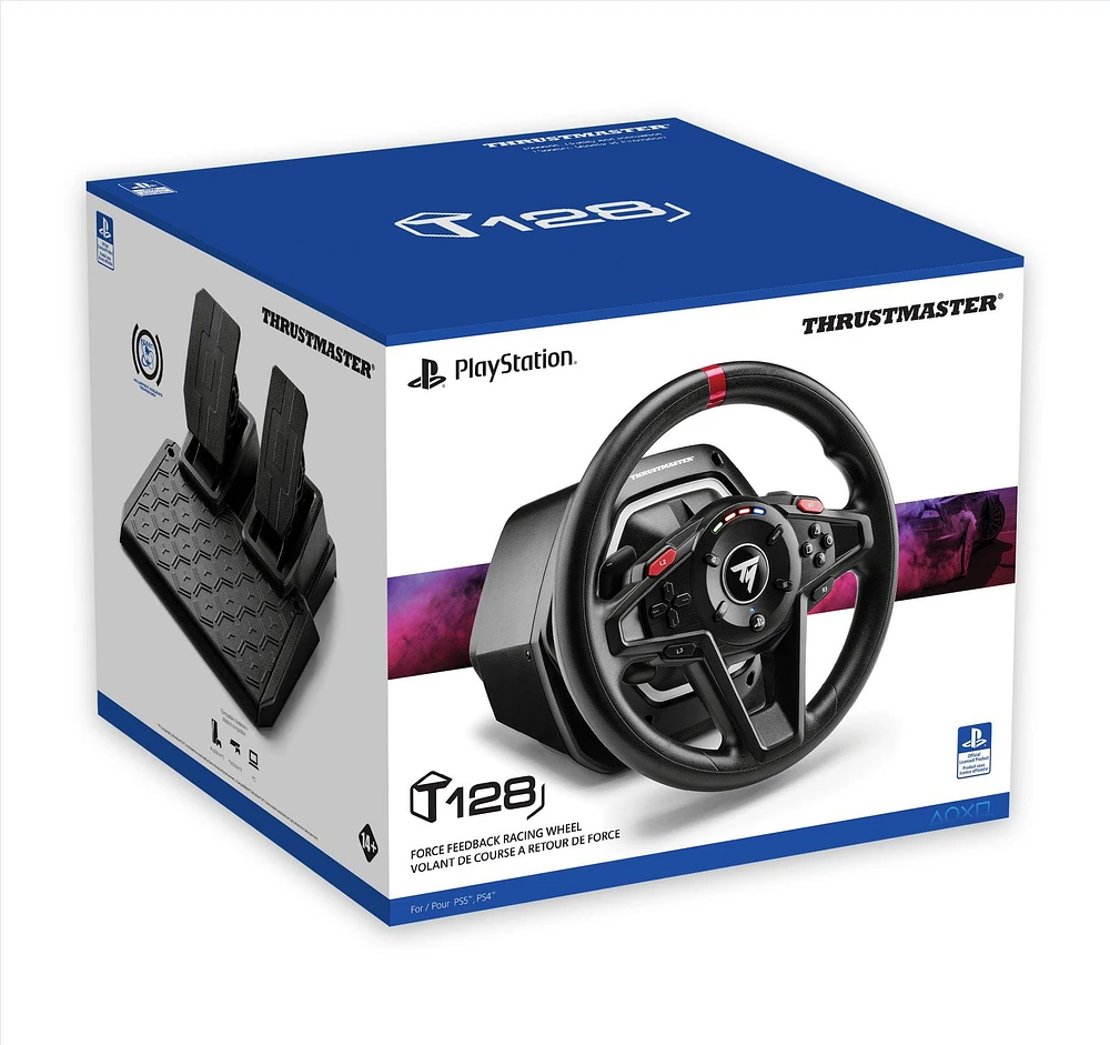 Thrustmaster T128 Racing Wheel for PlayStation 5, PlayStation 4 