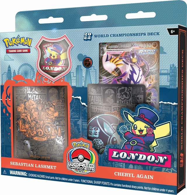 GameStop 2023 Pokemon 2022 World Championships Deck: Ice Rider