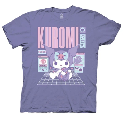 Ripple Junction Sanrio Kuromi Gamer Girl Unisex Short Sleeve