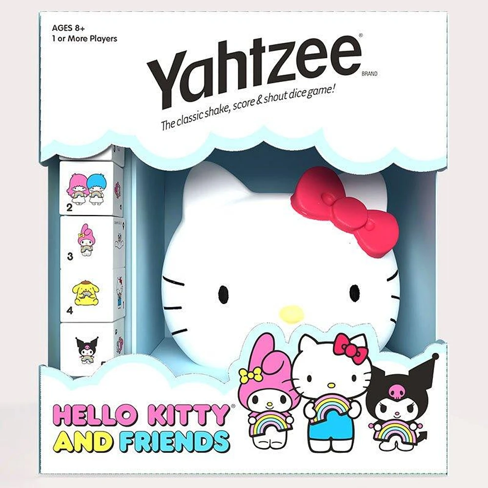 USAopoly YAHTZEE Hello Kitty and Friends Hamilton Place