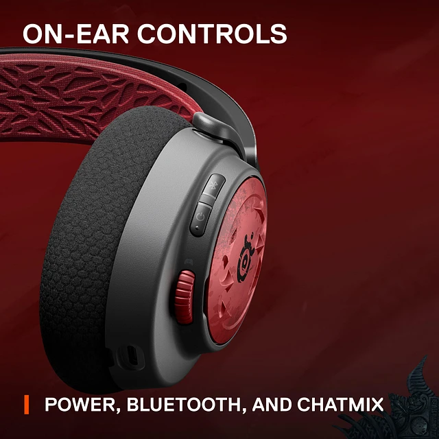 【極美品】SteelSeries Arctis Nova 7 Diablo IV SteelSeries Arctis Nova 7 Limited Edition Diablo IV Wireless