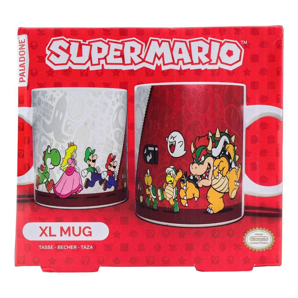 Paladone Super Mario 18oz Ceramic Mug | MainPlace Mall