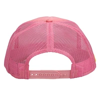 Kirby Warp Star Men's Foam Trucker Hat - Pink Adjustable Cap, Officially Licensed, One Size Fits Most