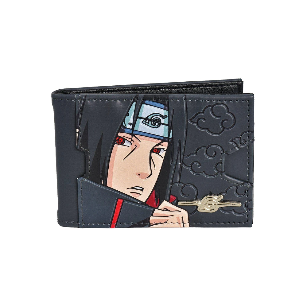Biker Wallets For Men With Chain Naruto Hidden Leaf Village Chain